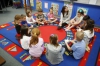Bethany Lyles plays an adding and subtracting game with students in her class at Central Elementary School (Marshall County).Photo by Amy Wallot, April 21, 2015