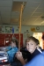 Fifth-grade student Reece Higdon waits to share the fishing spear he made with his class while studying the Seminole Tribe during Mischelle Falloway’s class at Deer Park Elementary School (Daviess County). Photo by Amy Wallot, Sept. 25, 2012