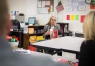 Marquita Welsh, a reading interventionist at East Carter County High School, speaks to teachers from Perry County during a recent visit. Photo by Bobby Ellis, Feb. 15, 2017