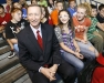 Superintendent Larry Hammond watches faculty members play a basketball game against students at Rockcastle County Middle School May 12, 2011.  Photo by Amy Wallot