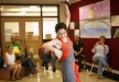 Teachers at the Next Generation Academy watch professional dancer Mariya Tarakanova perform a flamenco dance at Bowen Elementary School (Jefferson County). Learning about flamenco was part of integrating the Spanish language with arts at the academy for elementary teachers. Photo by Amy Wallot, June 22, 2011