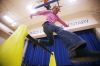 Daniel Hill's P.E. class at Tates Creek Elementary School (Fayette County). Photo by Amy Wallot, Feb. 2, 2015