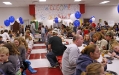Parents and community members enjoy a reception at Sedalia Elementary School (Graves County) during the school\'s Blue Ribbon School celebration Jan. 6, 2011. Photo by Amy Wallot