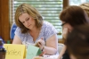 Garden Springs Elementary School (Fayette County) 4th-grade teacher Austen Reilley looks over materials presented during the Social Justice-Centered Classrooms: A Writing and Thinking Retreat at General Butler State Resort Park. Photo by Amy Wallot, June 25, 2015