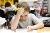 Dustin Gay, Dustin Gay, a 4th-grade student in Andrea Starnes' class, reviews an informational text piece about pandas.  Photo by Amy Wallot, April 20, 2015a 4th-grade student in Andrea Starnes' class, reviews an informational text piece about pandas at Tompkinsville Elementary School (Monroe County).Photo by Amy Wallot, April 20, 2015