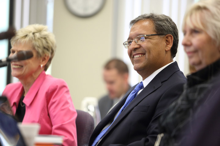 Leonel (Leo) Calderón was recently appointed to the Kentucky Board of Education. Photo by Amy Wallot, Aug. 8, 2012