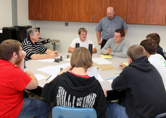 Breckinridge County ATC Computerized Manufacturing and Machining teacher Dean Monarch discussed some of the roles students will be involved in as part of the school’s partnership with the NASA HUNCH program.