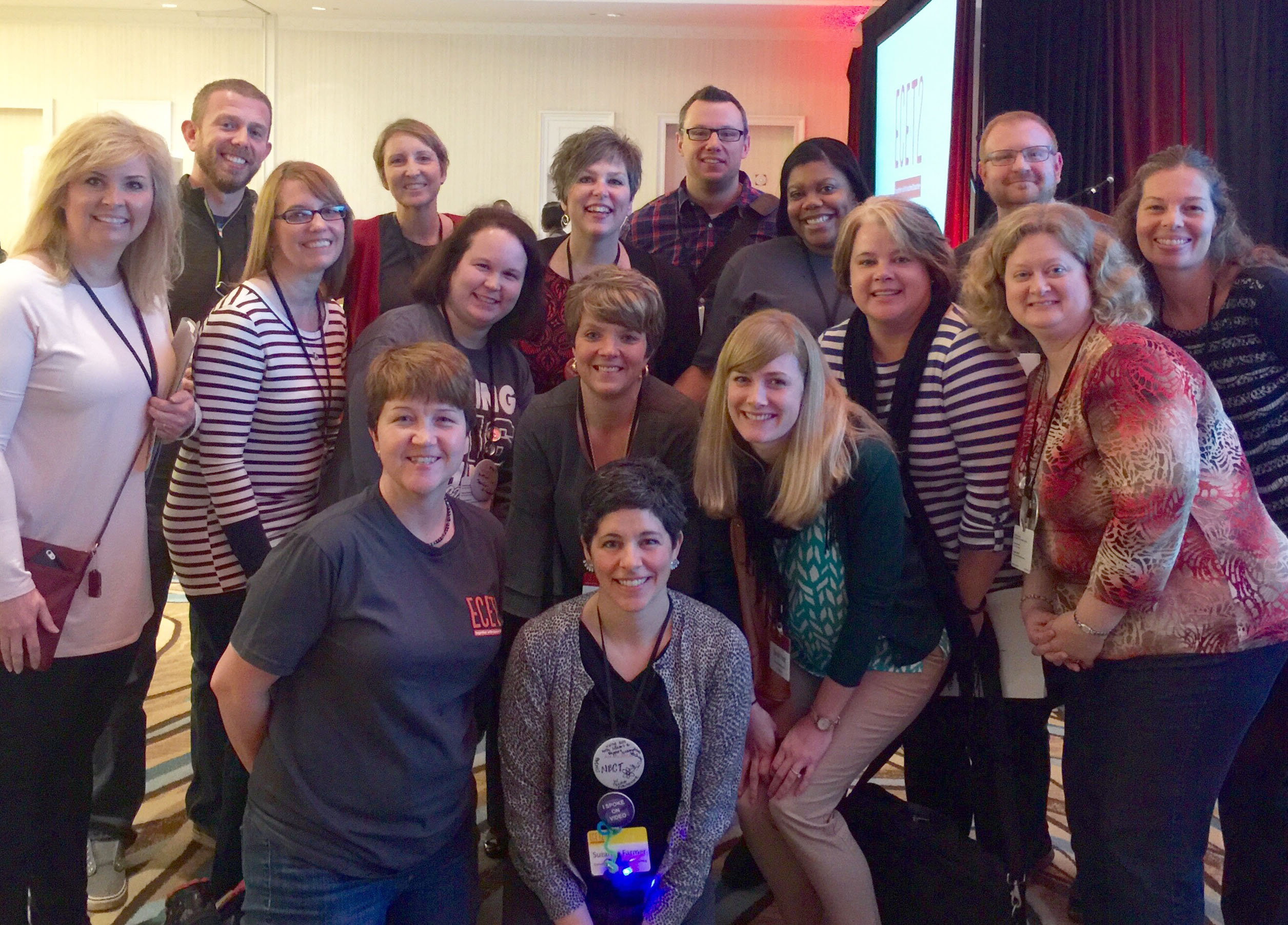 Teachers from across Kentucky recently attended the Elevating and Celebrating Effective Teaching and Teachers conference in San Diego. Attending the conference were, top row, from left, Eddie Mullins, Krystal Culp, Missy Callaway, Josh Rhodes, Natalie McCutchen, Dave Ruckdeschel, Erin Chavez; second row, from left, Amy Woolum, Derisa Hindle, Julia Bishop, Gail Jones, Sarah Yost, Ginger Estes, Jana Bryant; and front row, from left, Meme Ratliff and Suzanne Farmer. Photo submitted by Sarah Yost