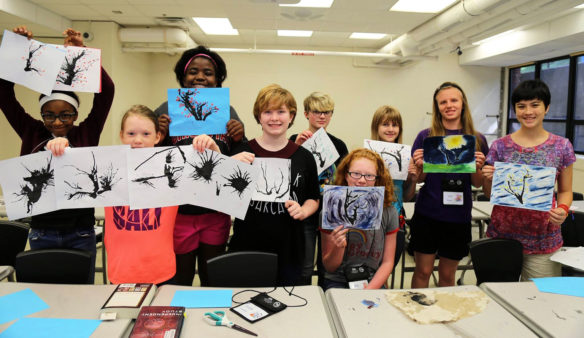 A group of students participated in a two-week summer camp at the University of Kentucky's Confucius Institute, one of two such institutes in the state. Photo submitted