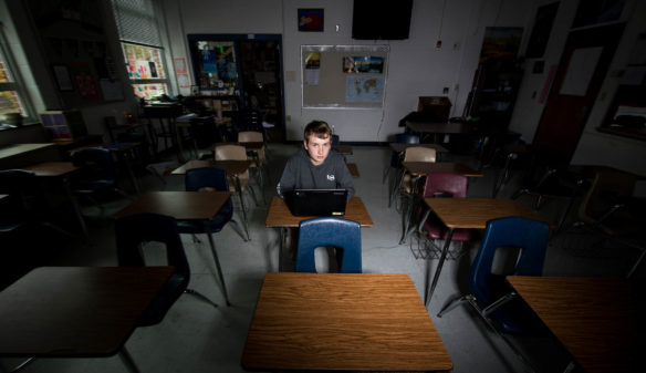 Chronic absenteeism is taking significant numbers of students away from Kentucky classrooms. The Kentucky Department of Education's measures to combat chronic absenteeism include making it a part of the new accountability system that will be put in place next year. Photo Illustration by Bobby Ellis, Nov. 8, 2017