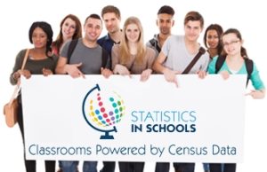 This is the Statistics in Schools logo.