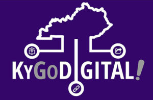 This is the Kentucky Go Digital logo.