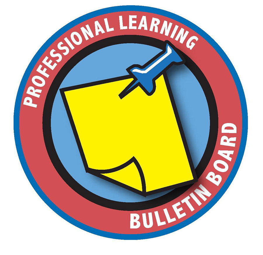 This is the logo for the Professional Learning Bulletin Board.