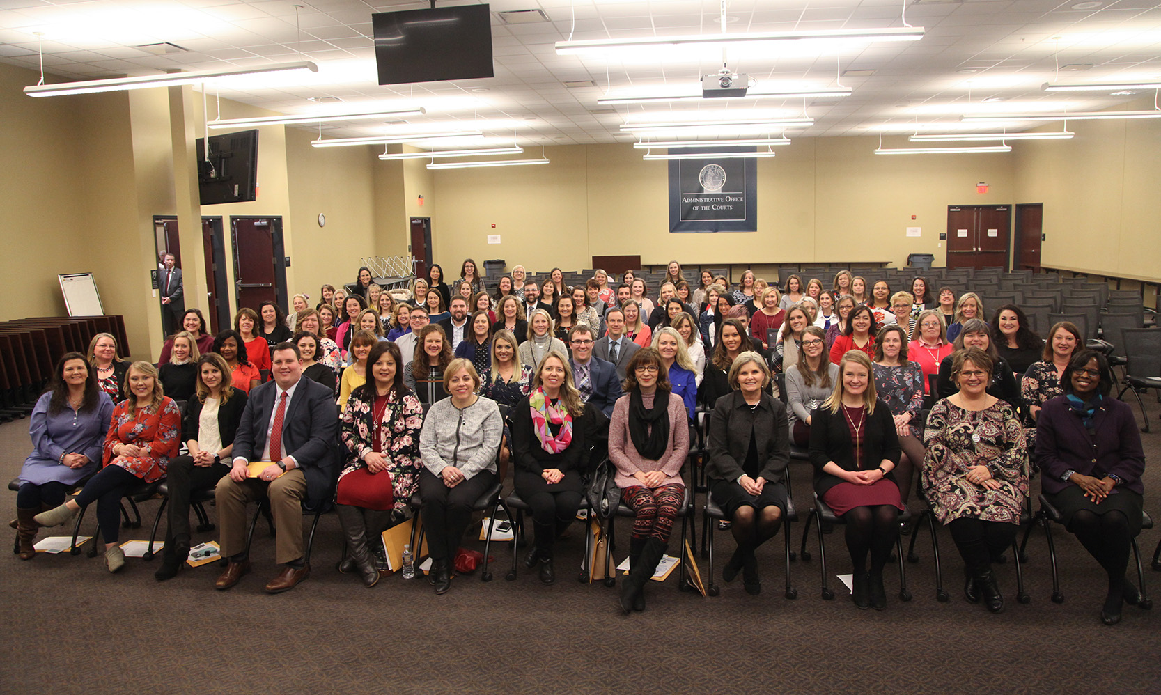 Kentucky recognized 191 teachers newly certified by the National Board for Professional Teaching Standards at a ceremony Feb. 19 in Frankfort. Kentucky ranked fourth in the nation of the most newly certified National Board teachers in 2018. Photo by Megan Gross, Feb. 19, 2019