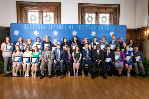 Twenty-four outstanding Kentucky educators were recognized May 20 as Valvoline Teacher Achievement Award winners. 