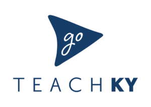 This is the Go Teach KY logo.