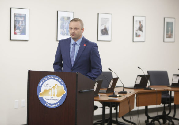 Cabinet for Health and Family Services Secretary Adam Meier announces a new partnership with the Kentucky Department of Education to improve the physical and mental well-being of Kentucky’s youth called Kentucky CARES.