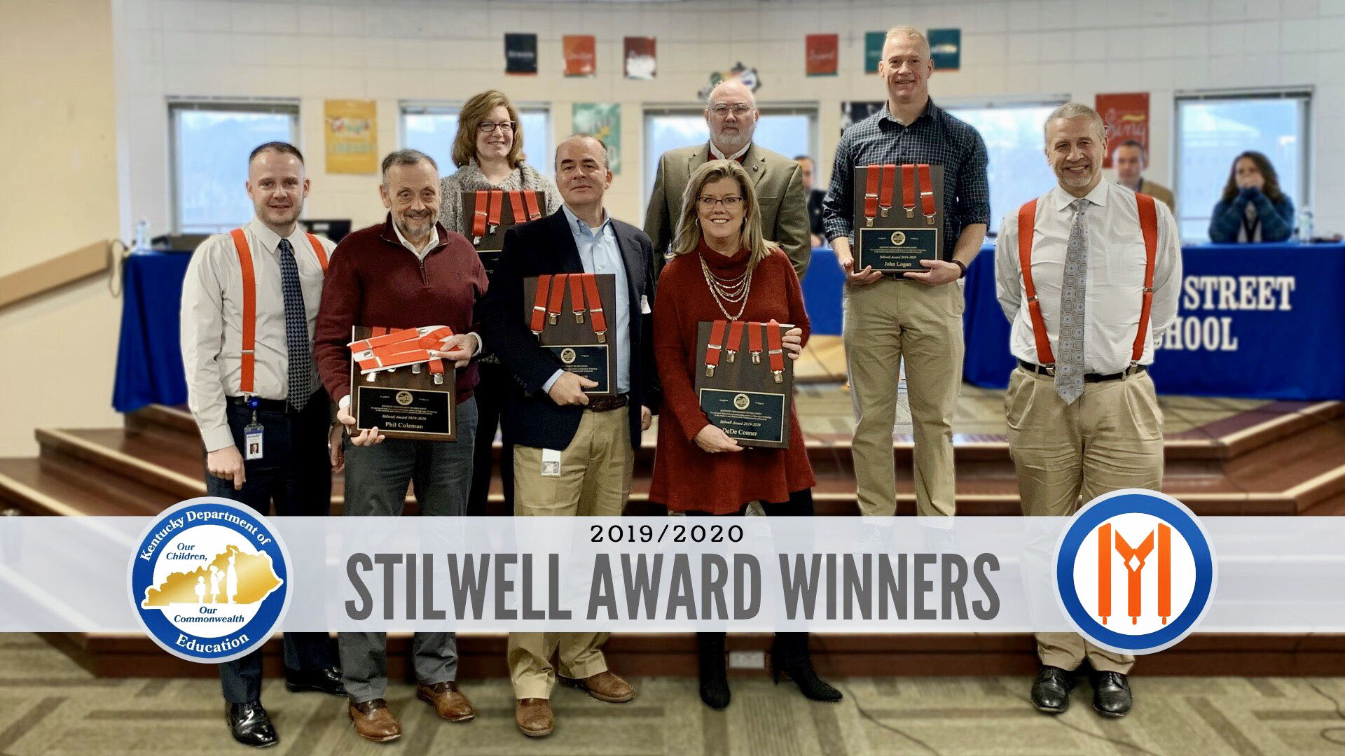 The Kentucky Department of Education (KDE) recognized seven employees from the Office of Education Technology for their dedication and support of education technology by selecting them as recipients of the 2019-2020 Stilwell Award.