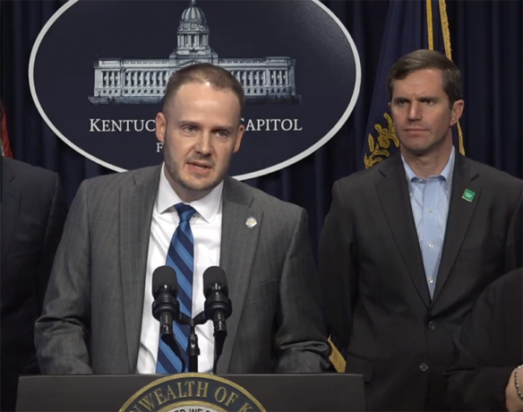 Interim Education Commissioner Kevin C. Brown said he fully supports Gov. Andy Beshear's recommendation for all Kentucky's schools to close for at least two weeks beginning March 16, which was announced at a March 12 press conference.