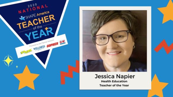 Jessica Napier is the middle and high school health education teacher for Lee County Schools and has taught health education for 18 years.