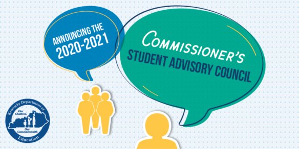 Announcing the 2020-2021 Commissioner's Student Advisory Council