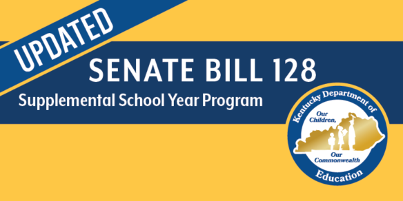 Updated - Senate Bill 128: Supplemental School Year Program