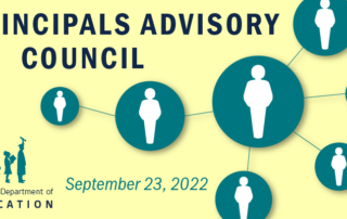 Principal Advisory Council Virtual Meeting Graphic 9.23.22