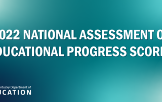Graphic reading: 2022 National Assessment of Educational Progress Scores