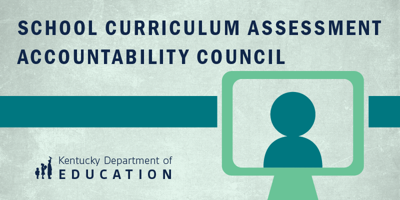 School Curriculum Assessment Accountability Council Meeting graphic 3.21.23