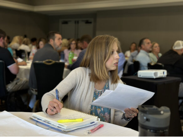 Photo of a woman at the Kentucky Association for Career and Technical Education summer program 7.20.23