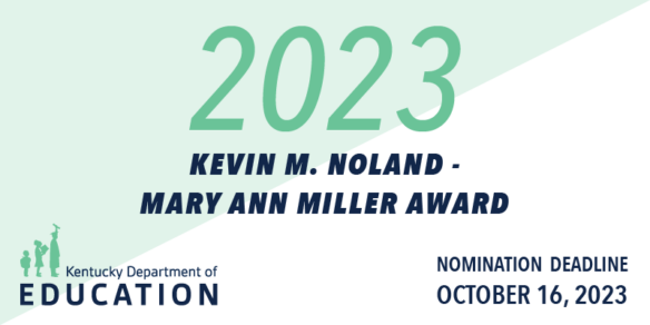 2023 Noland-Miller Award graphic
