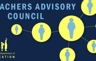 Graphic reading: Teachers Advisory Council