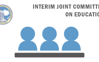 Interim Joint Committee on Education graphic