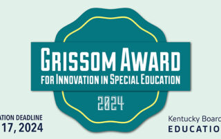 Grissom Award for Innovation in Special Education nomination deadline is May 17, 2024