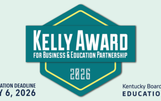 2026 Kelly Award for Business and Education Partnership. Nomination deadline July 6, 2026.